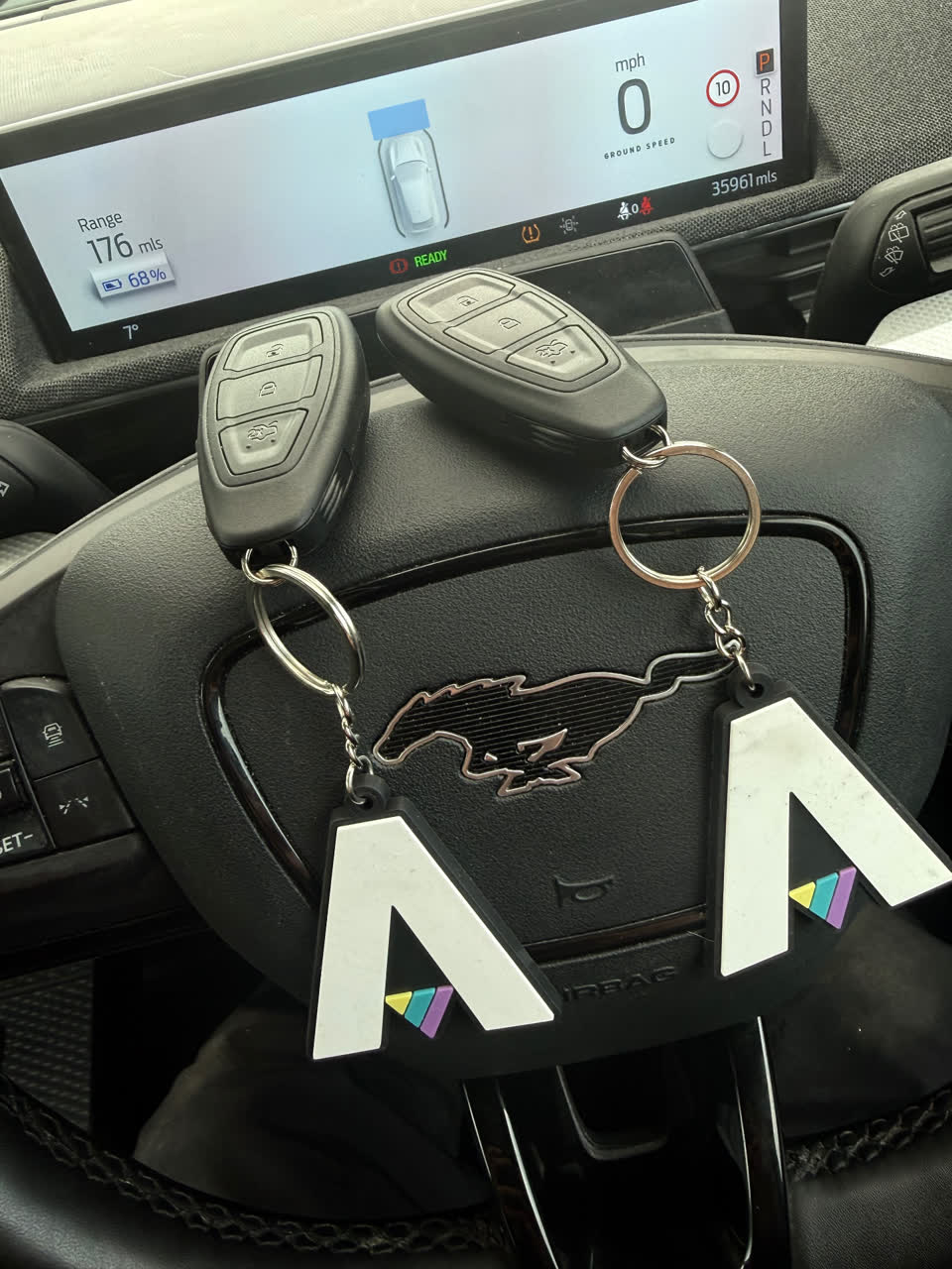 Pair of Ford proximity keys — spare key supplied and programmed by AccuKey®
